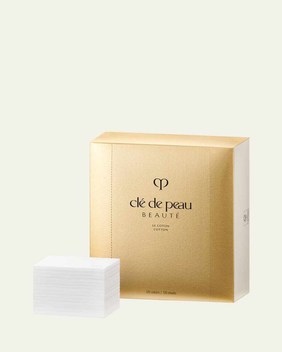 Cotton Facial Pads, 120 pieces
